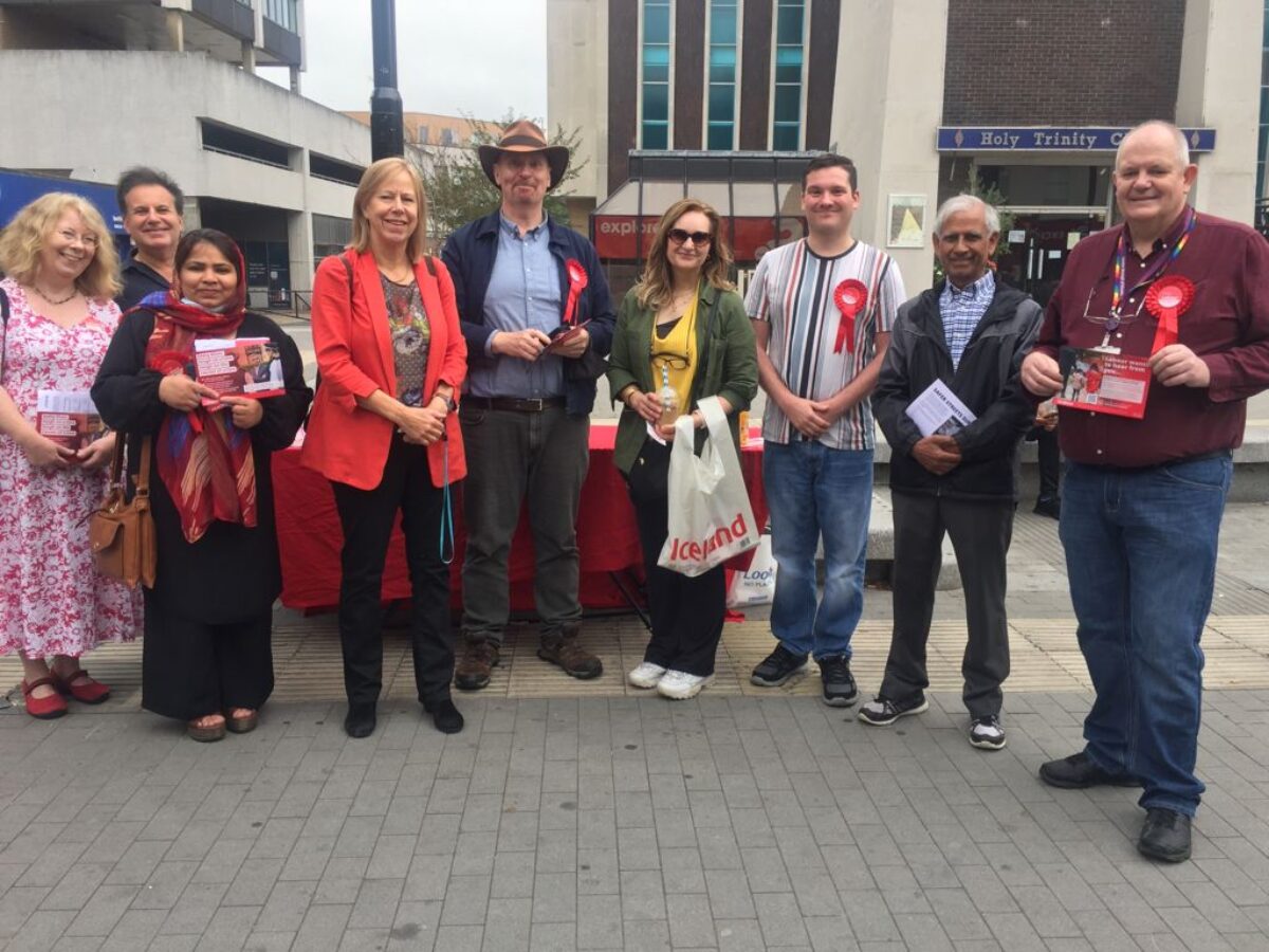 The street stall in Hounslow